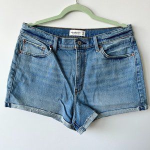 Abercrombie High Rise Mom Short